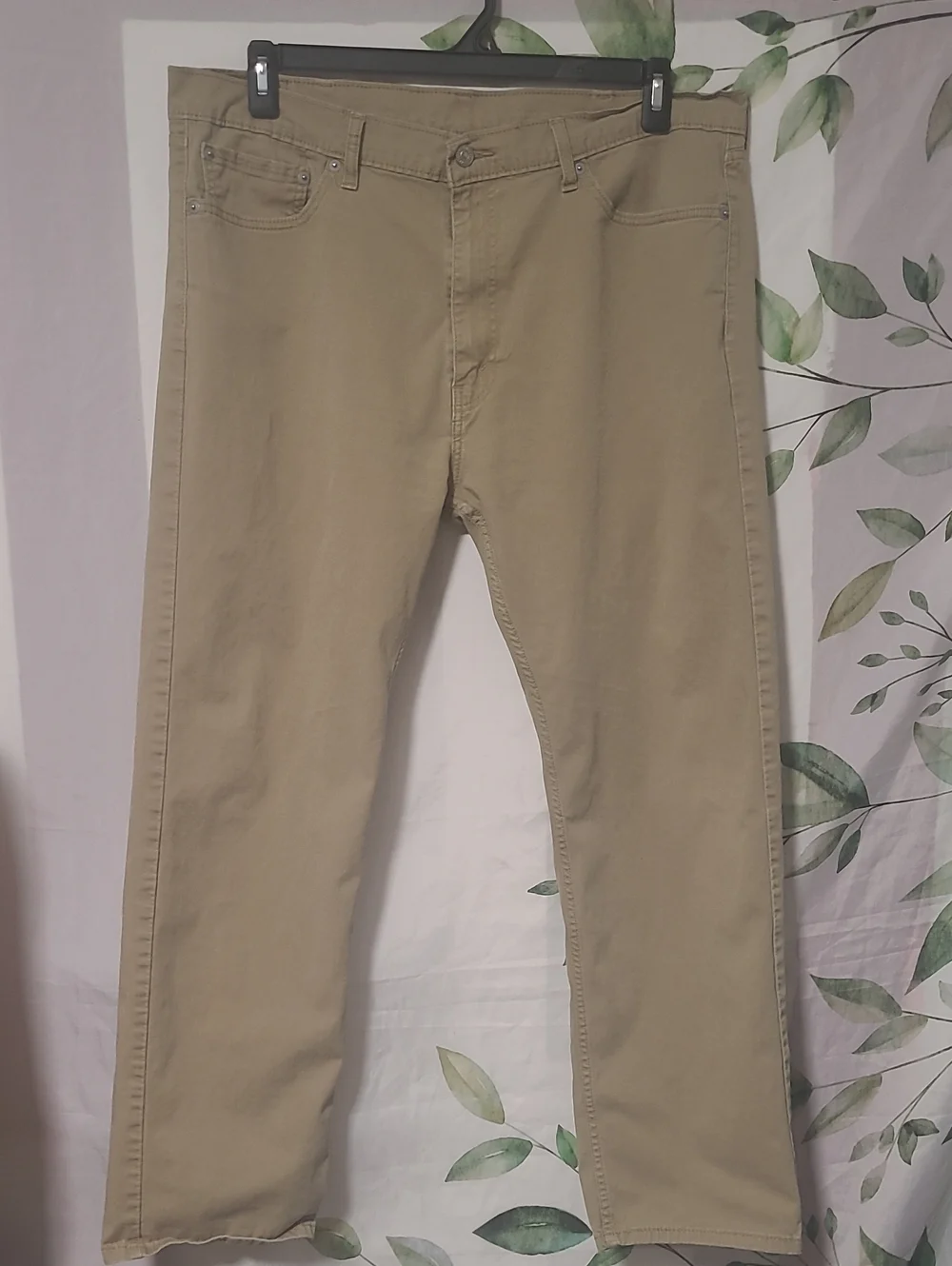 Levi's Men's Tan Straight Leg Jeans